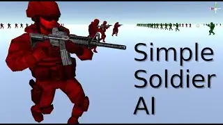 Let's make AI - Simple Soldier AI in Unity