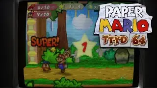 Romhack of the Decade | Paper Mario TTYD 64 Beta Playthrough #0 (No Commentary)