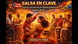 Salsa en Clave &ndash; Puerto Rican Salsa Instrumental | Dance Music | Royalty-Free