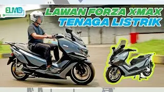 WMOTO E-DRACO, MOTOR LISTRIK GAMBOT SEGEDE MAXI SCOOTER 250 cc I ELMO
