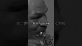 Mike Tyson On Wanting To Commit Suicide