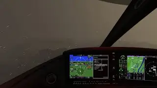 MSFS Teterboro (KTEB) low visibility landing SF50 VisionJet