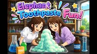 Kids Science Experiments | Elephant Toothpaste Fun Experiment | Tunes and Tales