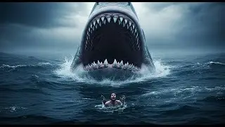 Could a Human Really Survive a Fierce Battle with a Megalodon in the Middle of the Ocean?
