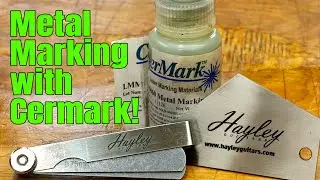 Mark Metal with Your Diode Laser! | Creating Products for my Guitar Show Booth
