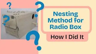 Nesting Method for Radio Box | Complete Method | Lovebirds Box