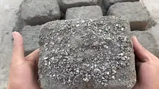 Charcoal Gritty Crumble ASMR | Crunchy Sand & Gravel Breakdown! ✨⛰️