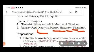 ||oral contraceptive||progesterone||classification||part 10||