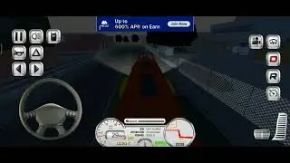 Truck game driving with gas tanker to deliver to the truck driving safely in the truck