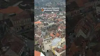 🇷🇴 Сигишоара, Румыния &ndash; Вид на исторический Старый город
