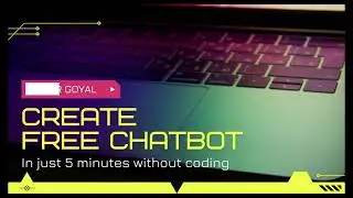 Create your Chatbot in 5 mins | Chatbot Tutorial | Create Chatbot Without Coding