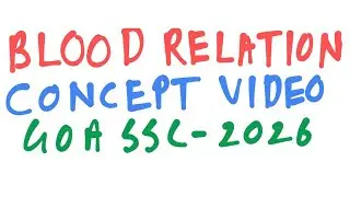 TOP NOTCH BLOOD RELATION BASICS🔥👑|GSSC REASONING 2026| GSSC CBT 1, CBT 2| GSSC REASONING PLAYLIST