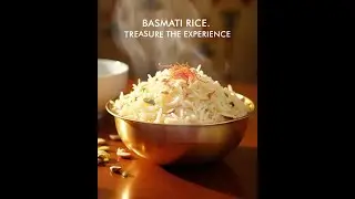 Treasure the joy of dining made better with Basmati rice.
