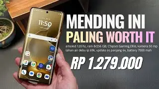MURAH PALING WORTH IT‼️RAM 8/256 GB, 7000MAH - HP 1 JUTAAN TERBAIK FEBRUARI 2026