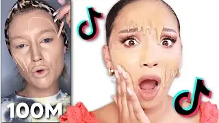 Testing TikTok's Most VIRAL Makeup Hacks | Meredith Duxbury's Foundation Hack