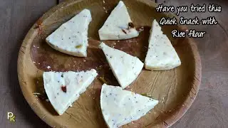 Forgotten Traditional Snack Recipe with Rice Flour