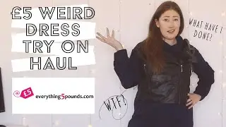 EVERYTHING5POUNDS WEIRD DRESS HAUL | WHAT ARE THOSE?! | SUCCESS OR FAIL?
