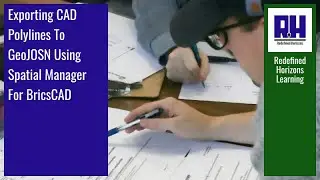 Exporting CAD Polylines To GeoJOSN Using Spatial Manager For BricsCAD