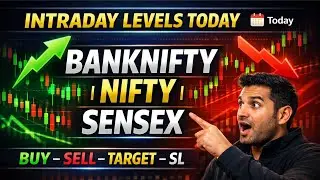 Banknifty, nifty, sensex, intraday level, 😭 nifty prediction for monday