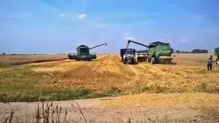 Żniwa 2014 Karolew John Deere Ursus