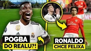 Paul POGBA blisko REALU MADRYT! Ronaldo prosi o transfer 19-LATKA!