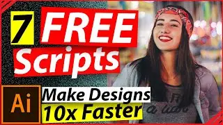 7 Free Illustrator Scripts | Speed Up Your Design Works Up To 10 Times Faster | Quick Way To Design