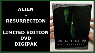 ALIEN - RESURRECTION - LIMITED EMBOSSED DVD DIGIPAK UNBOXING - ALIEN 4 - CENTURY&sup3; CINEDITION
