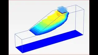 Lesson 42. Simulation of Rectangular Footing Near Slope Using PLAXIS 3D
