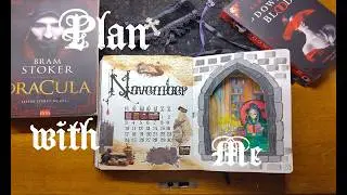 Journal setup | November 2025 | Vampires in a Library🦇📖