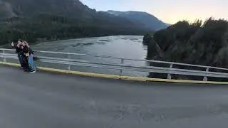Bridge of the Gods WA X5 360 camera #bridge #washingtonstate #insta360 #360video