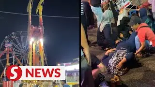 Three people injured after fun fair ride malfunctions in Shah Alam