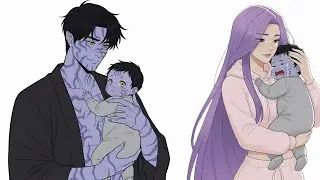 Daddy Jinu And Mommy Rumi Tries To Calm Down Their Baby 🍼 👶KPop Demon hunters Comic Dub
