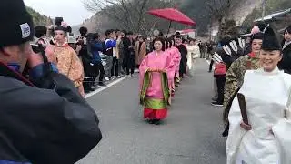 Hida-Ichinomiya Minashi Shrine's Hinamatsuri Procession (April 2, 2019)