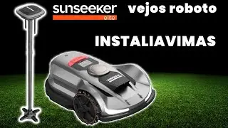 Sunseeker GPS vejos roboto instaliavimas
