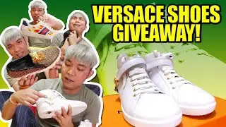 BINILI KO ANG MGA SHOES NI JAMES REID ( MAY GIVEAWAY NA VERSACE SHOES ) | CHAD KINIS VLOGS