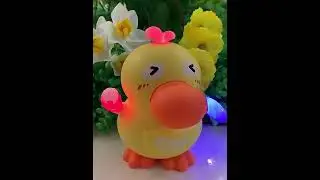 Colorful dancing duck 🦆#dancing #colorfull #duck #toys