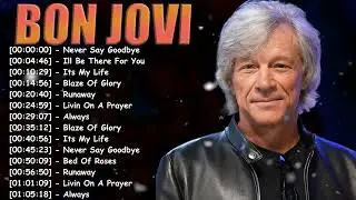Bon Jovi Greatest Hits Playlist &ndash; Best 80s Rock Anthems Old Music Nonstop