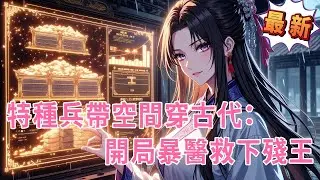 🔥最新！《特種兵帶空間穿古代：開局暴醫救下殘王》身負靜止倉庫與百畝靈田，現代軍醫亂世開荒！暴雨夜她為受傷王爺續命，卻捲入奪嫡風暴；極品親戚想吸血？反手用物資締造商業帝國！#推文 #動漫 #漫画解说