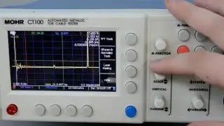 TDR Cable Tester - 1st Derivative Traces (MOHR CT100 Ch. 13) Time Domain Reflectometer
