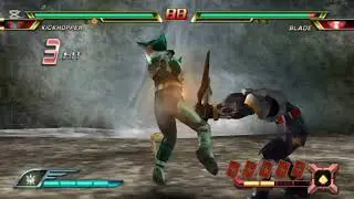 KAMEN RIDER : pertarungan yang sangat panas KICKHOPPER VS BLADE