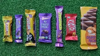 Luvlt Dairy Rich Chocolate vs KitKat vs Munch vs Dairy Milk vs 5star vs lollipop 🍭 😋