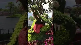 Disney Topiaries Part 2... #shorts