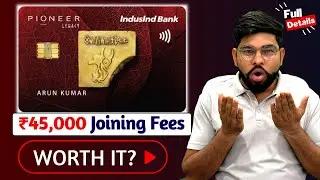 INDUSIND Pioneer Legacy Credit Card ||  Free Gifts Cards of Oberoi Hotels & Luxe