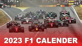 F1 2023 Calendar | Formula 1 Racing Schedule 2023 | F1 Craze
