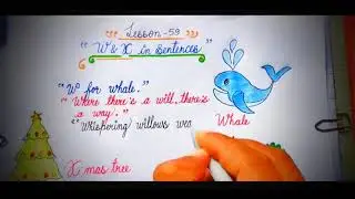L-59 Practice of Cursive handwriting for letters W & X in sentences #viral #shorts #video #asam 