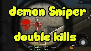 Demon Sniper double kills - Counter strike 2 #youtubeshorts #cs2 #gameplay #youtube #love #games 