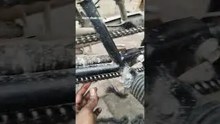 bike mechanic # splender chain ⛓️&zwj;💥⛓️ set # bike repair #youtubeshort # like and subscribe
