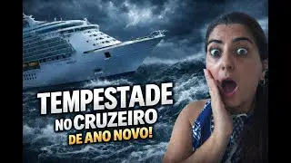 Réveillon no MSC Preziosa virou TENSÃO: pegamos uma TEMPESTADE