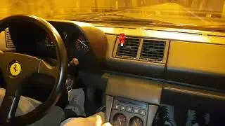 Ferrari 348 ts Tunnel Sound. Turn up the volume. Maranello V8 with Tubi Style Exhaust Pure Sound