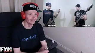 Jared Dines - Metalcore VS Deathcore REACTION